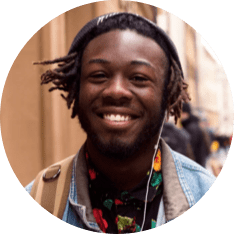 Photo of a dark skin man